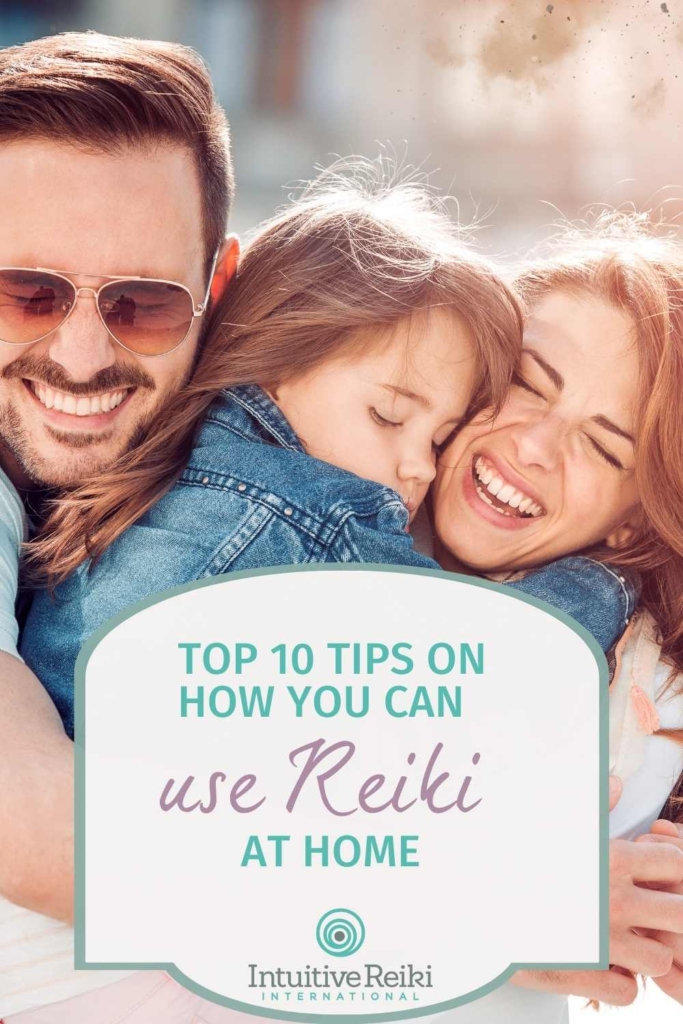 Let Reiki shine on you and your loved ones and create even more happy families. You have already learned that you can use Reiki to set positive intentions for your day, following are my top 10 tips on other ways you can use Reiki to help yourself and your family.